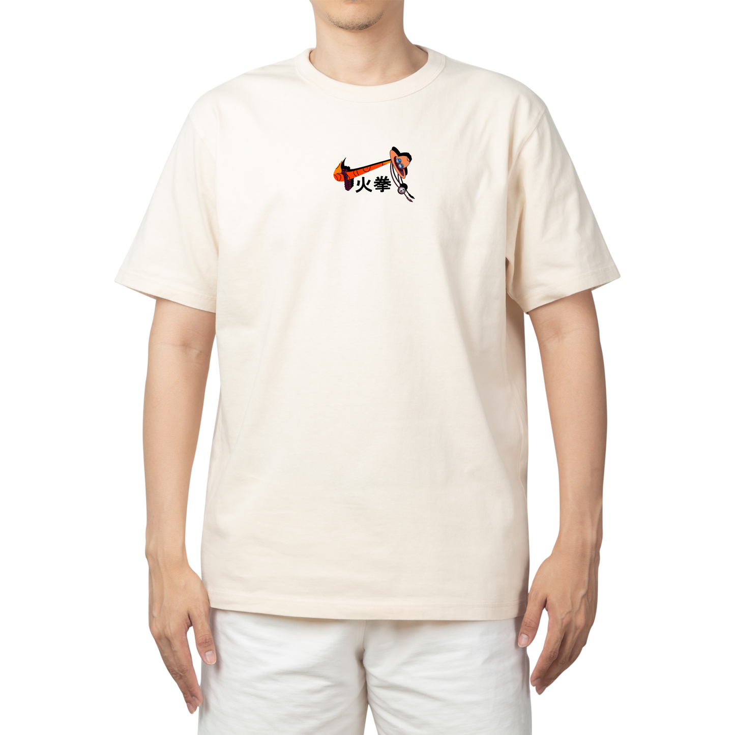 Ace One Piece Character Design Tee Front