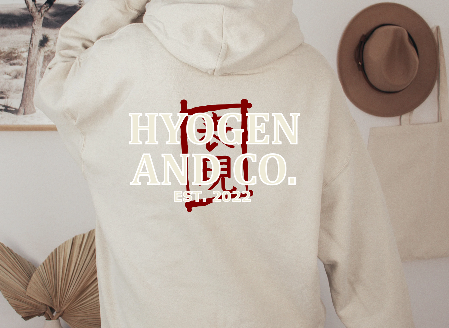 Denji/Pochita Chibi Character Design Hoodie Back