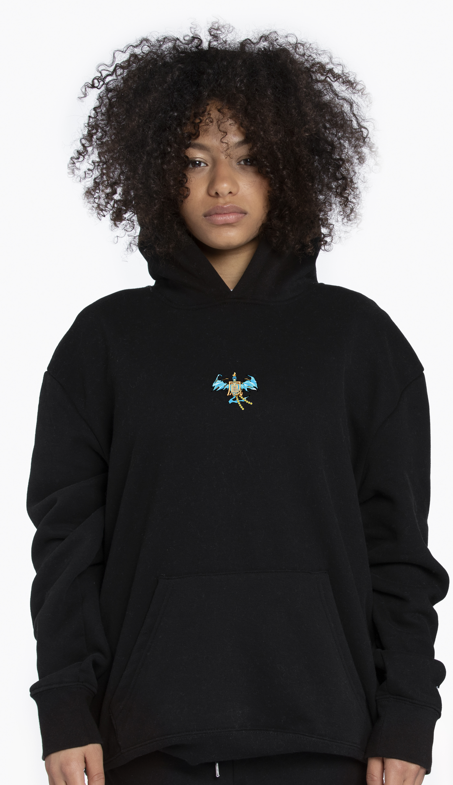 Marco One Piece Kanji Character Design Hoodie Front