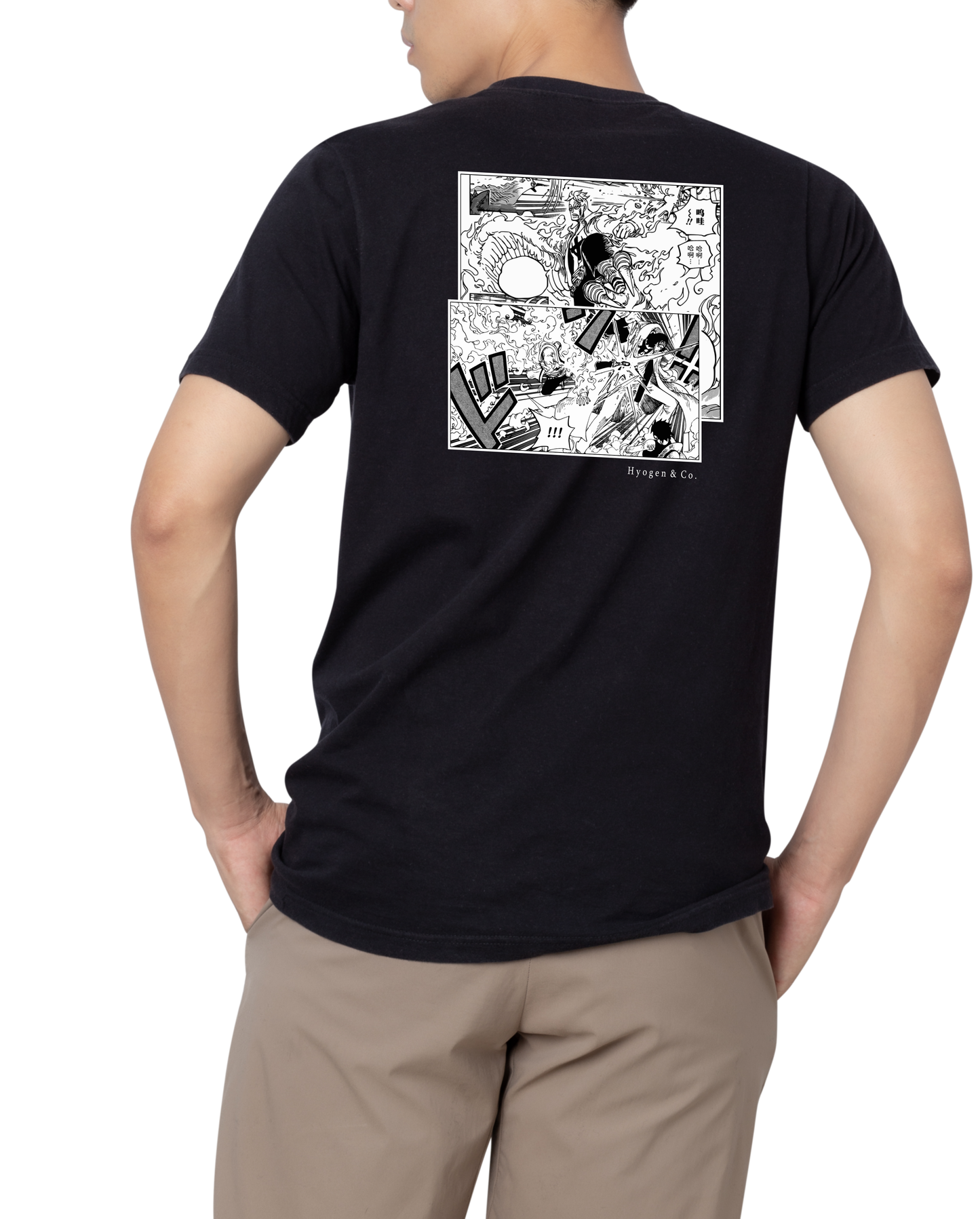 Marco One Piece Kanji Character Design Tee Back