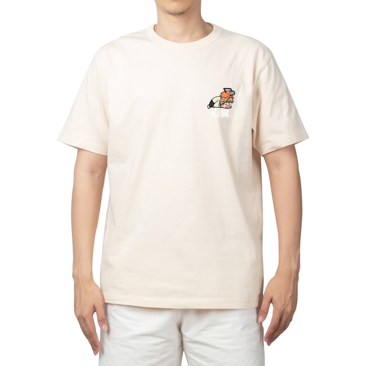 Denji/Pochita Chibi Character Design Tee Front