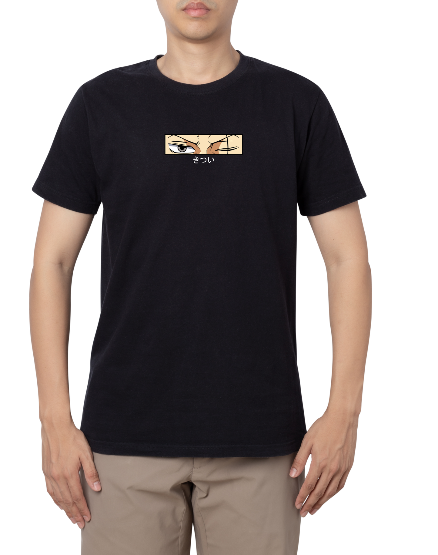 Zoro One Piece Gaze Character Design Tee Front